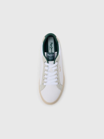 Baskets basses 'KENTON CITY' Pepe Jeans en blanc