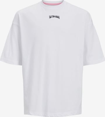 Jack & Jones Junior Shirt 'Oli' in Wit: voorkant