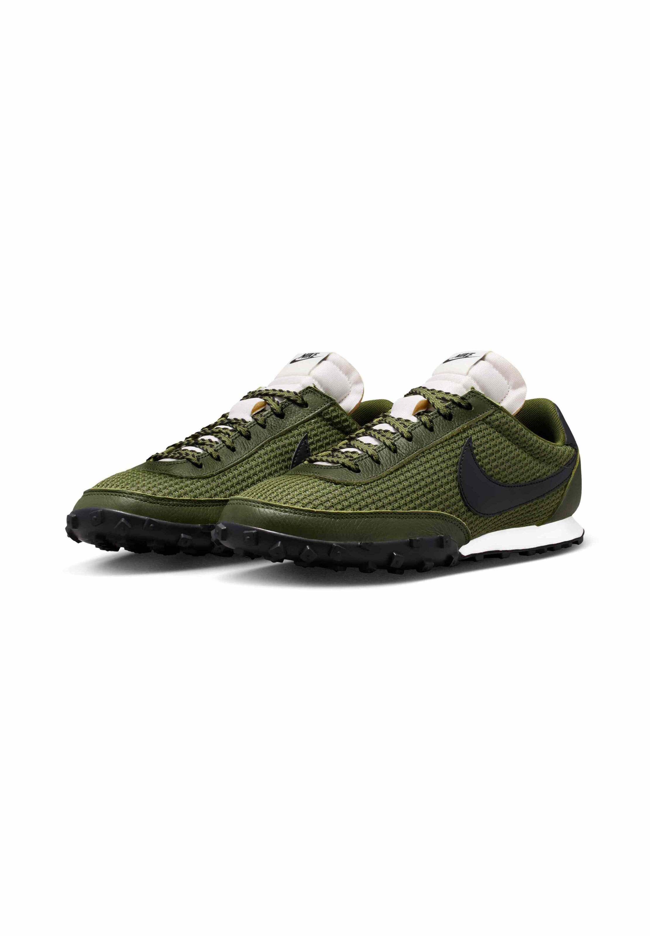Nike Sportswear Ниски маратонки 'Waffle Racer' в зелено