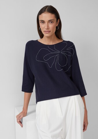 Pull-over s.Oliver BLACK LABEL en bleu : devant