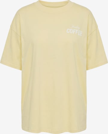 Studio Untold T-Shirt in Gelb: Vorderseite