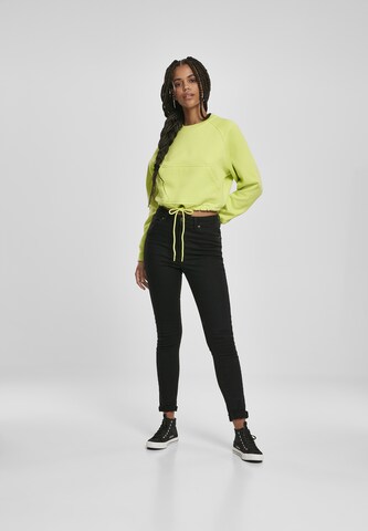 Sweat-shirt Urban Classics en jaune