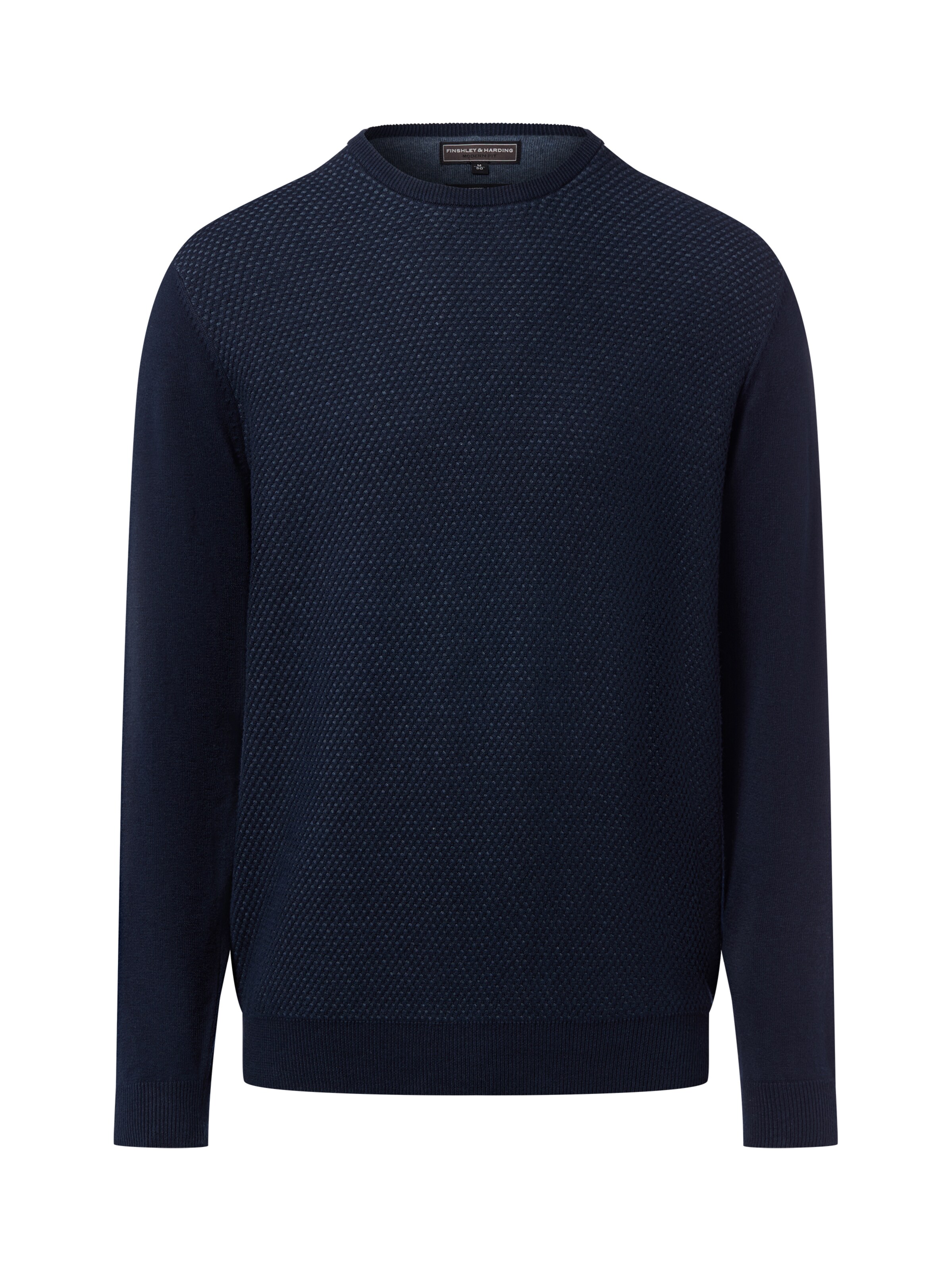 Finshley & Harding Trui in Blauw: voorkant