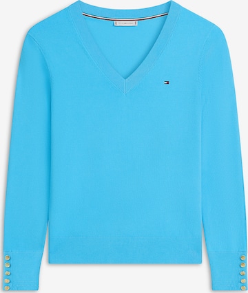 Pull-over TOMMY HILFIGER en bleu : devant