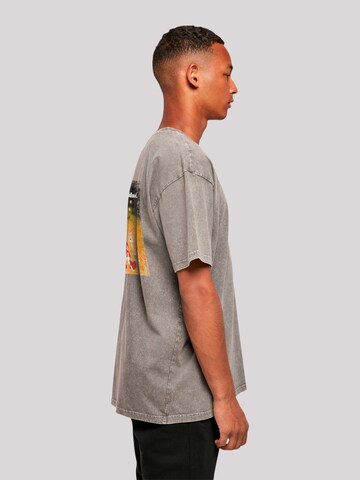 F4NT4STIC Shirt 'Tao Tao Heroes of Childhood' in Grey