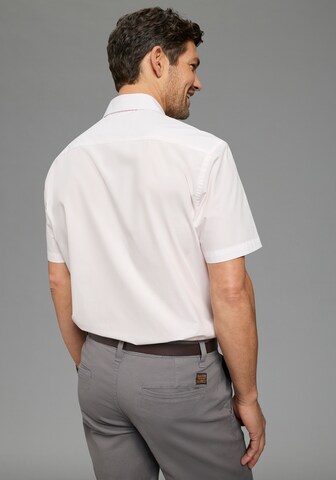 Man's World Regular Fit Hemd in Weiß