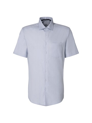 Coupe regular Chemise SEIDENSTICKER en bleu : devant