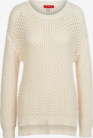 Pull-over Laura Biagiotti Roma en beige : devant