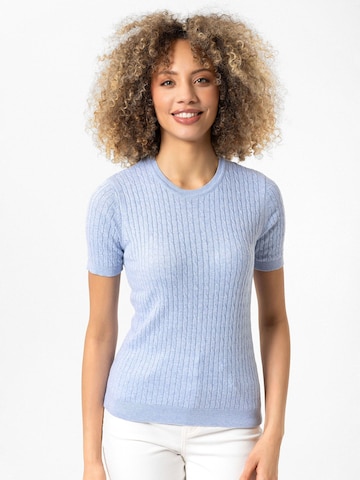Pull-over 'Hanna' Williot en bleu : devant