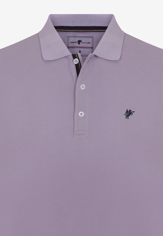 DENIM CULTURE Shirt 'LEO' in Purple