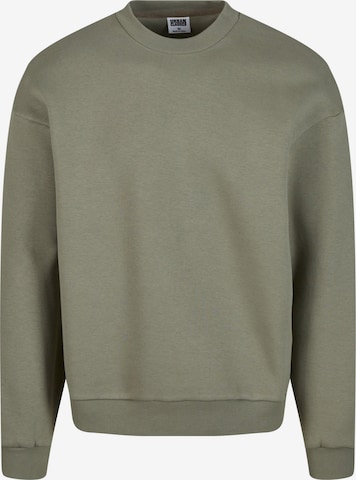 Sweat-shirt Urban Classics en vert : devant