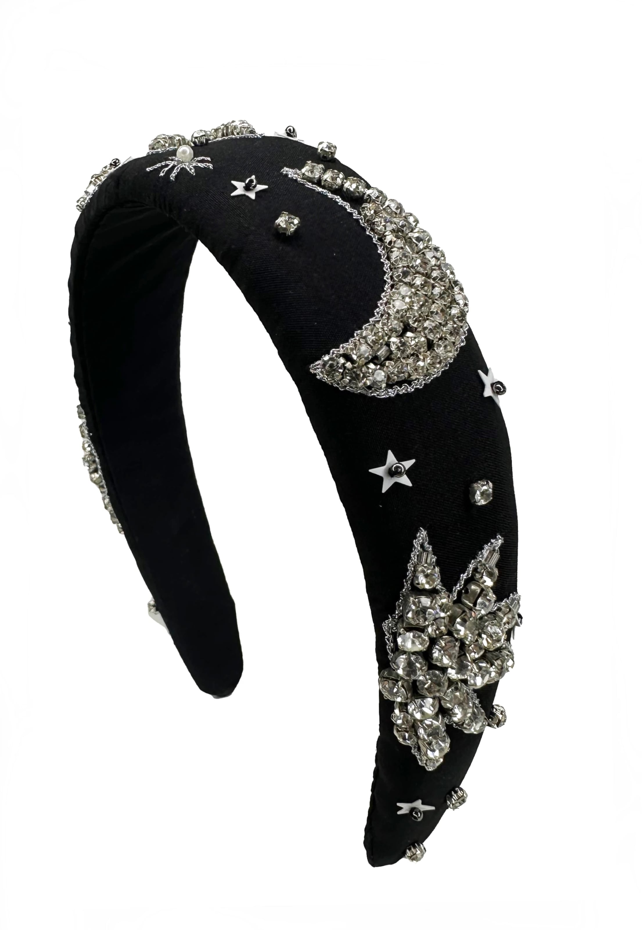 FILIPPA FIRENZE Hair Jewelry 'Stella Luna' in Black: front