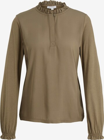 TOM TAILOR Blouse in Groen: voorkant