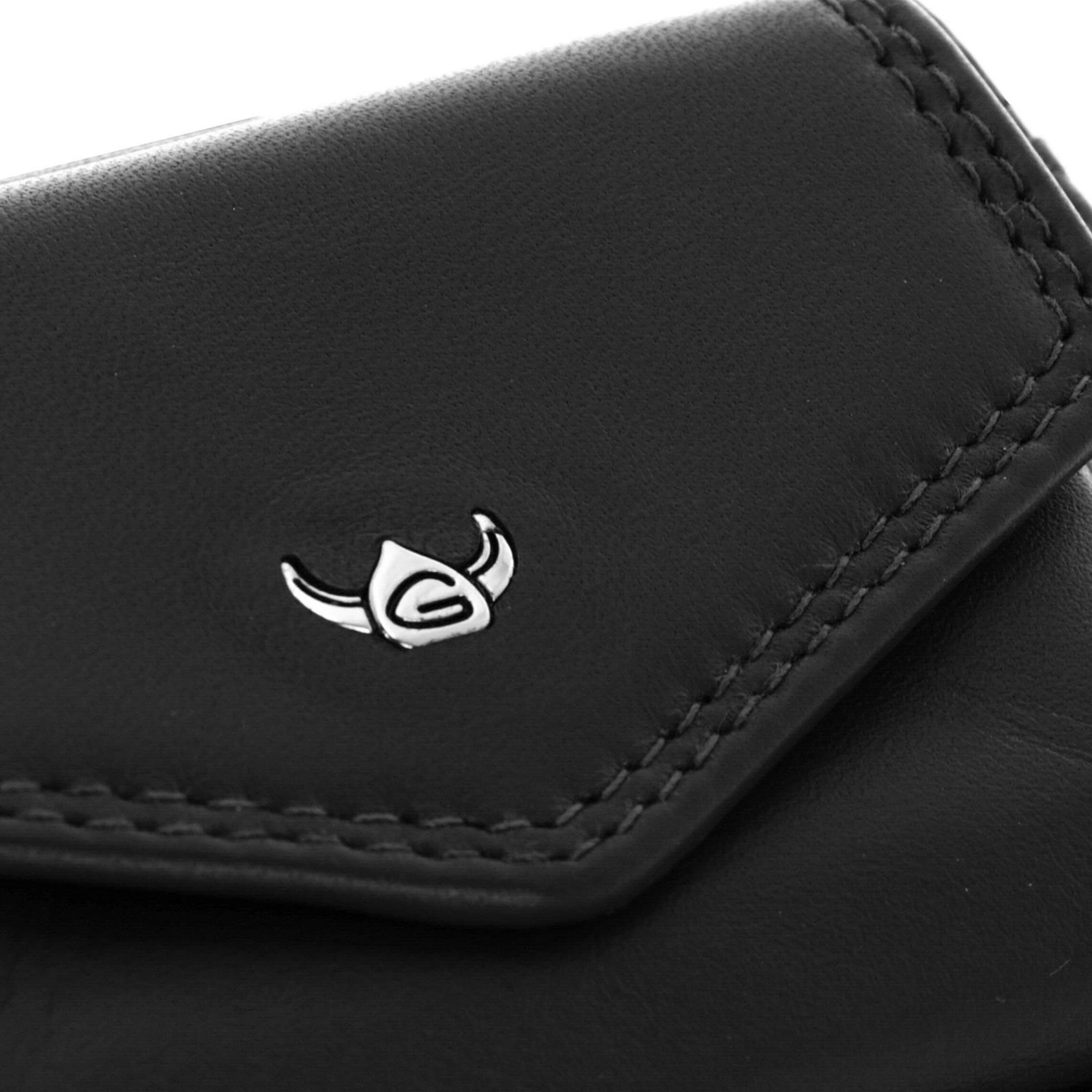 GOLDEN HEAD Wallet in Black
