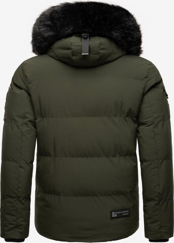 STONE HARBOUR - Chaqueta de invierno 'Halvaar' en verde