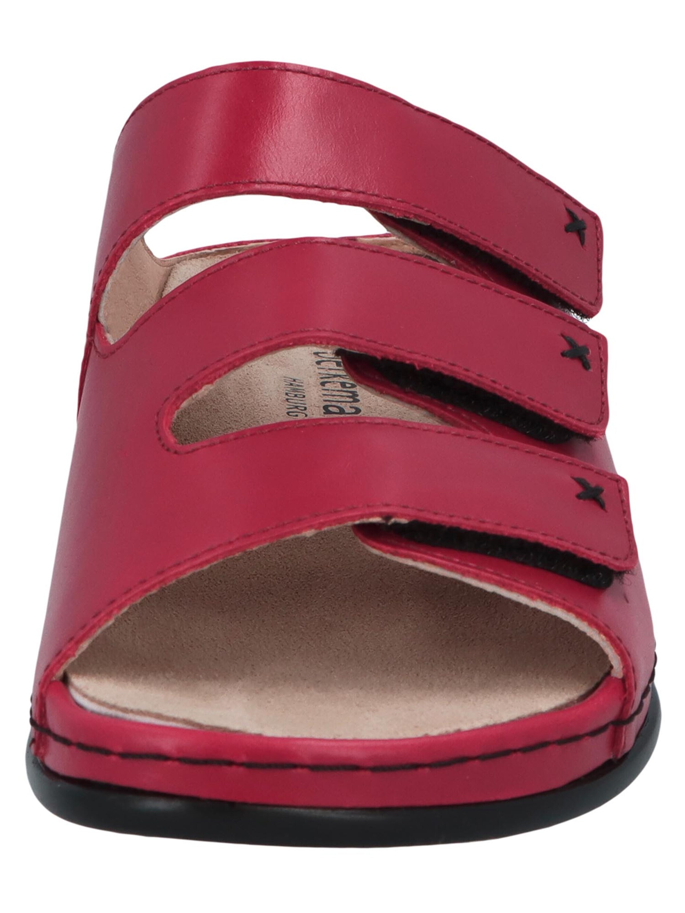 BERKEMANN Mules 'Franziska' in Red