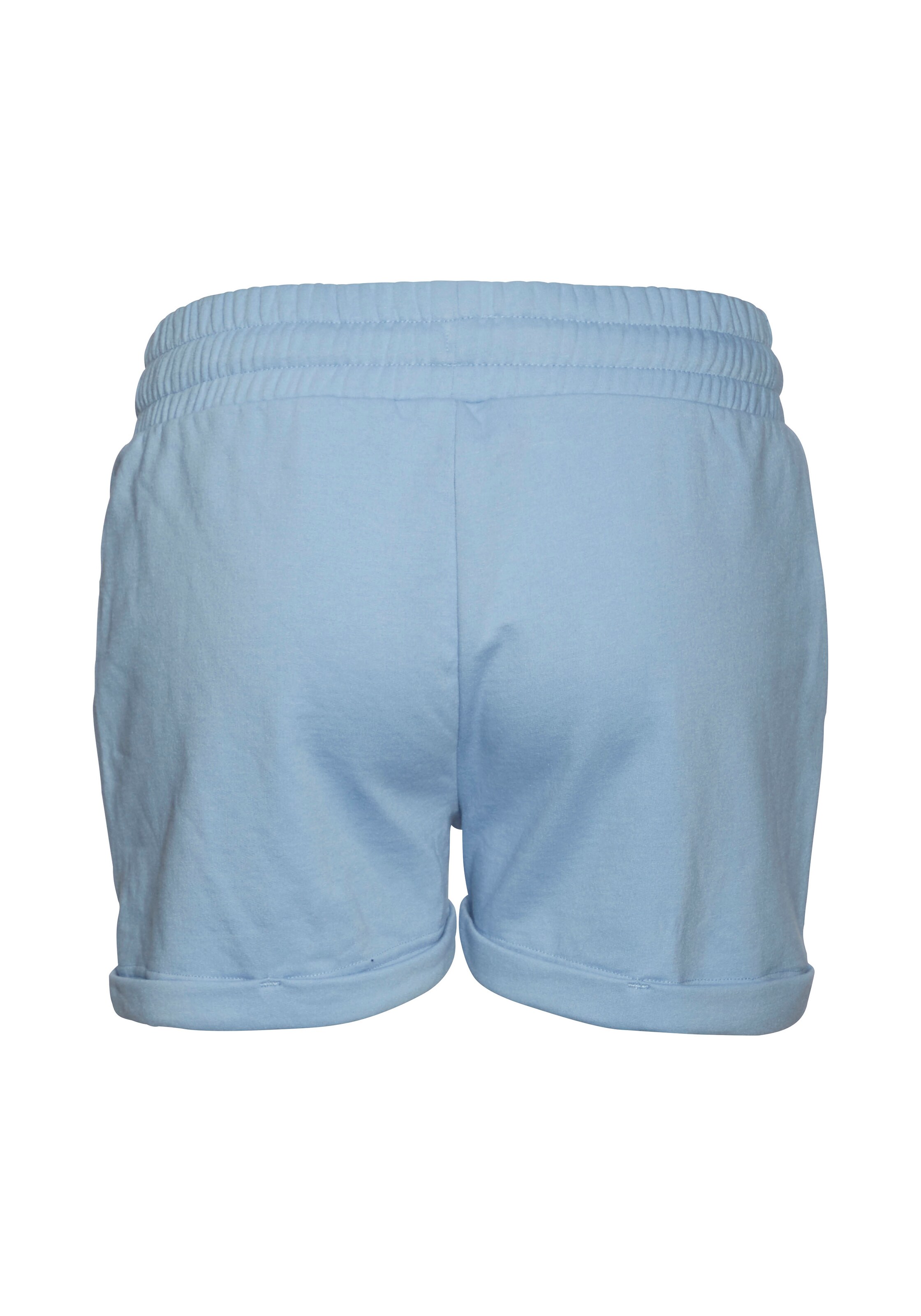 BENCH Regular Pyjamahorts in Blau