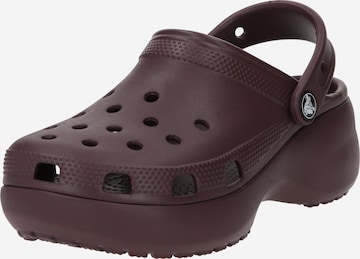 Sabots 'Classic' Crocs en rouge : devant