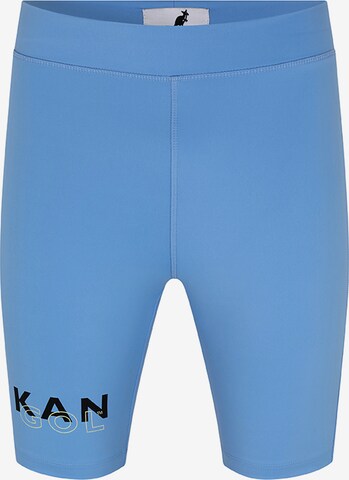 Leggings 'Louisiana' KANGOL en bleu : devant