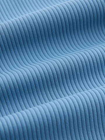 self. Wide Leg Hose in Blau