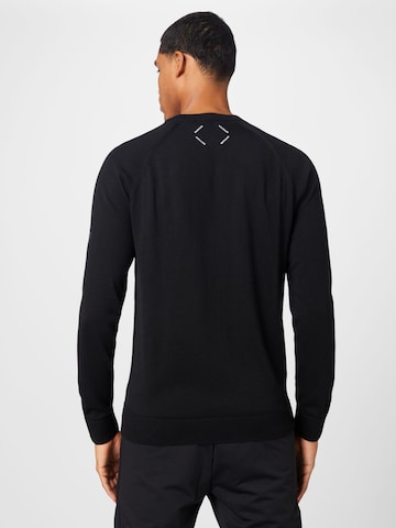ADIDAS GOLF Athletic Sweater in Black