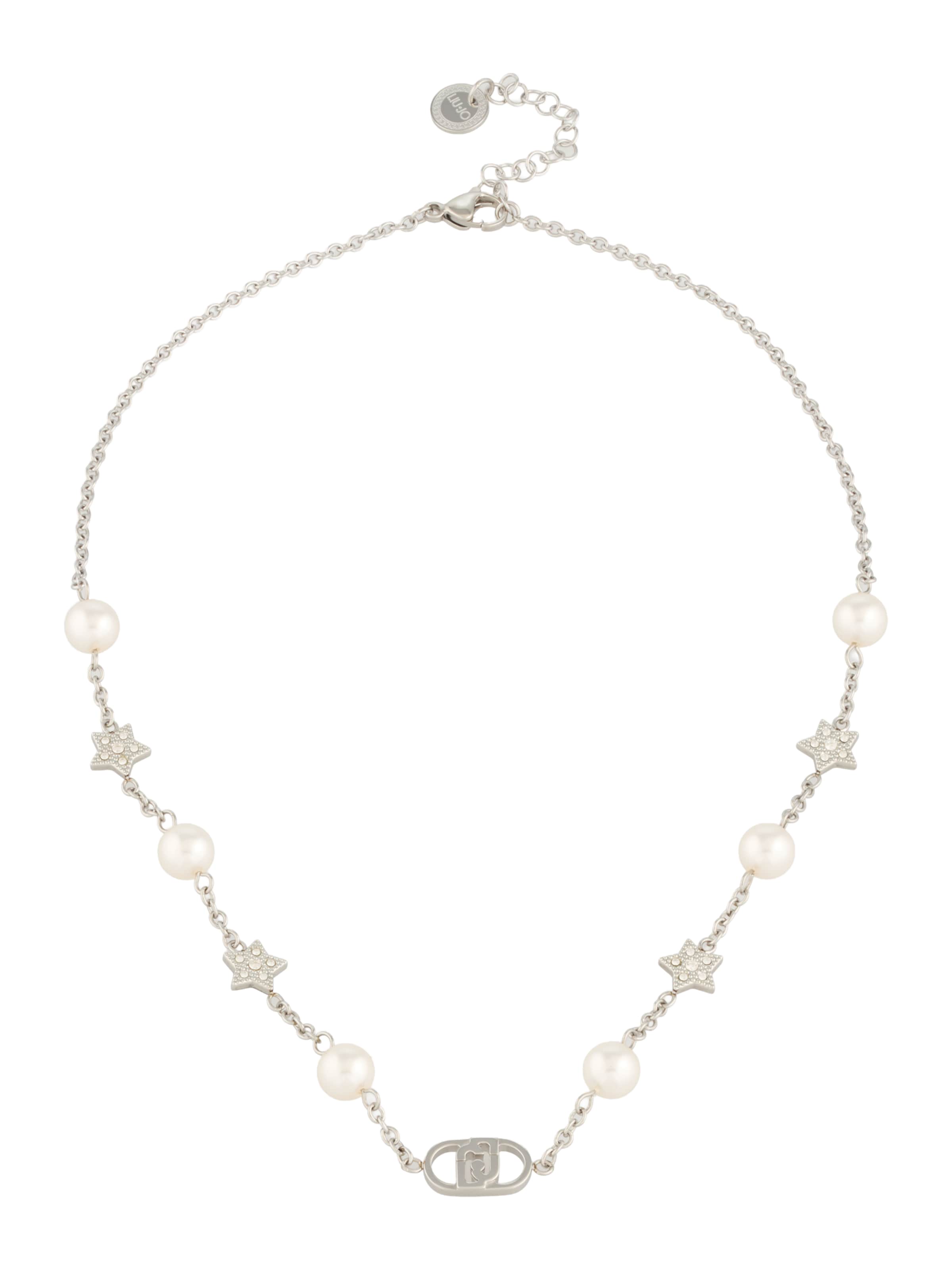 Chaîne Liu Jo en argent : devant