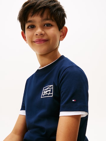 Maglietta 'VARSITY' di TOMMY HILFIGER in blu