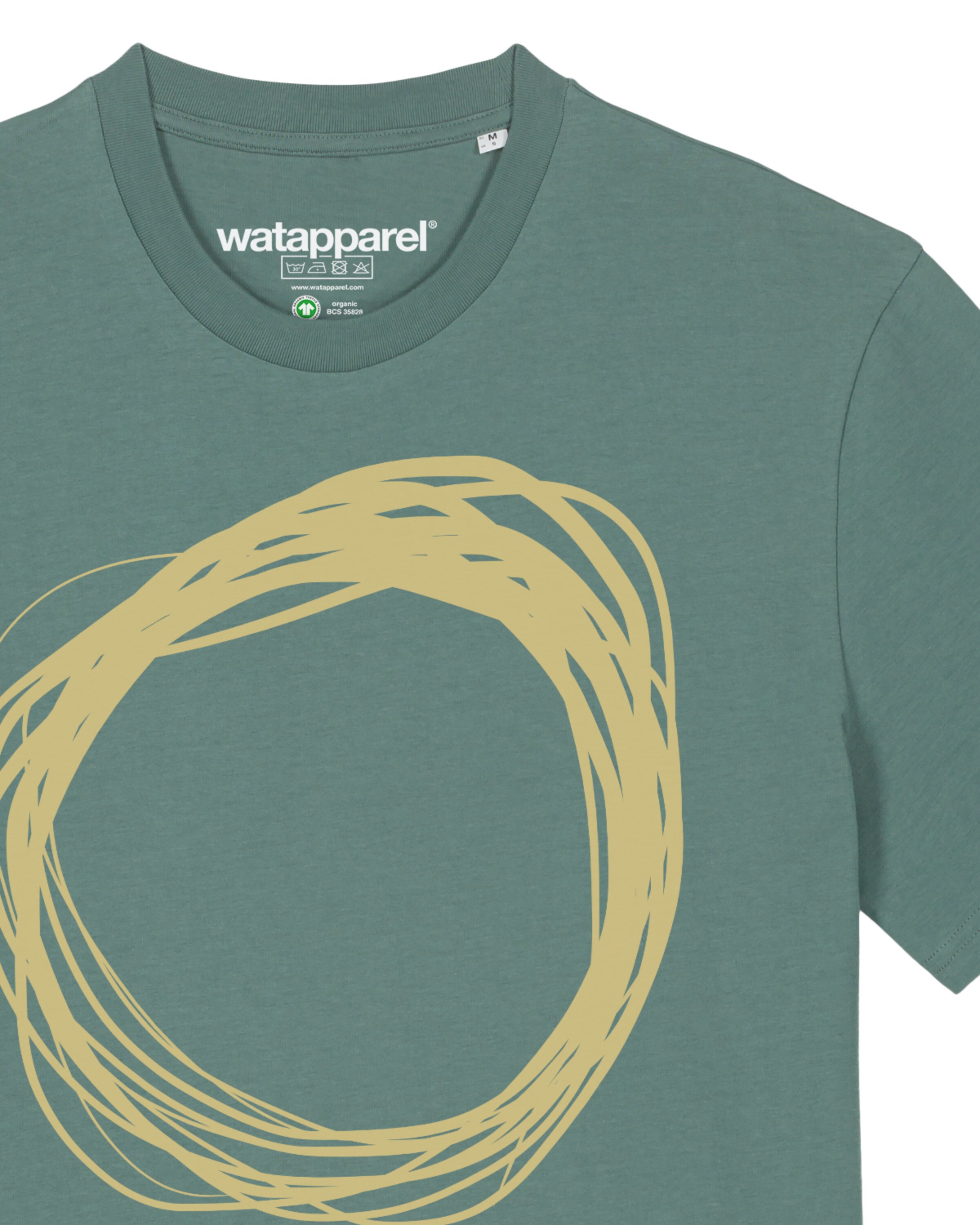 Maglietta ' Kreis ' di Watapparel in verde