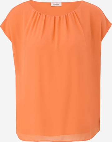 s.Oliver BLACK LABEL Bluse in Orange: predná strana