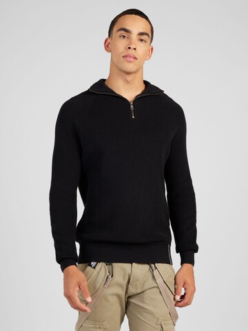 Key Largo Pullover 'MST STAGE' i sort: forside