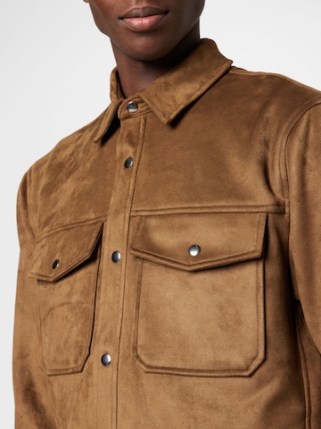 Abercrombie & Fitch Between-Season Jacket in Brown