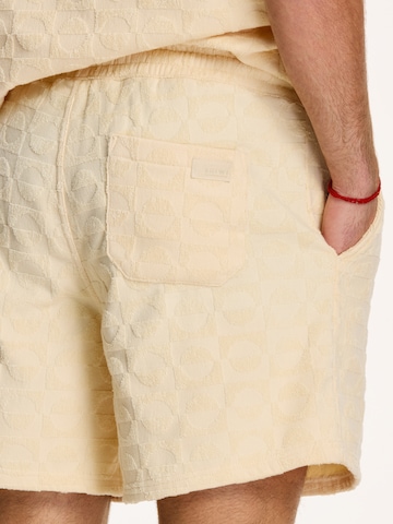 Regular Pantalon 'Geo' Shiwi en beige