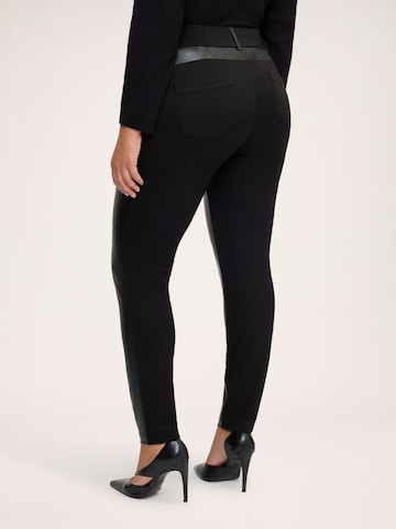 Skinny Pantaloni di Fiorella Rubino in nero