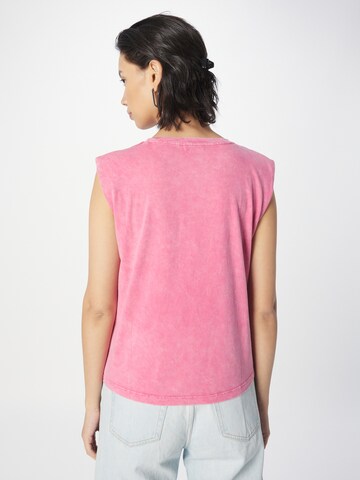 T-shirt 'Annie' System Action en rose