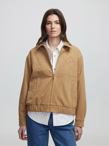 Ipekyol Tussenmantel in Beige: voorkant