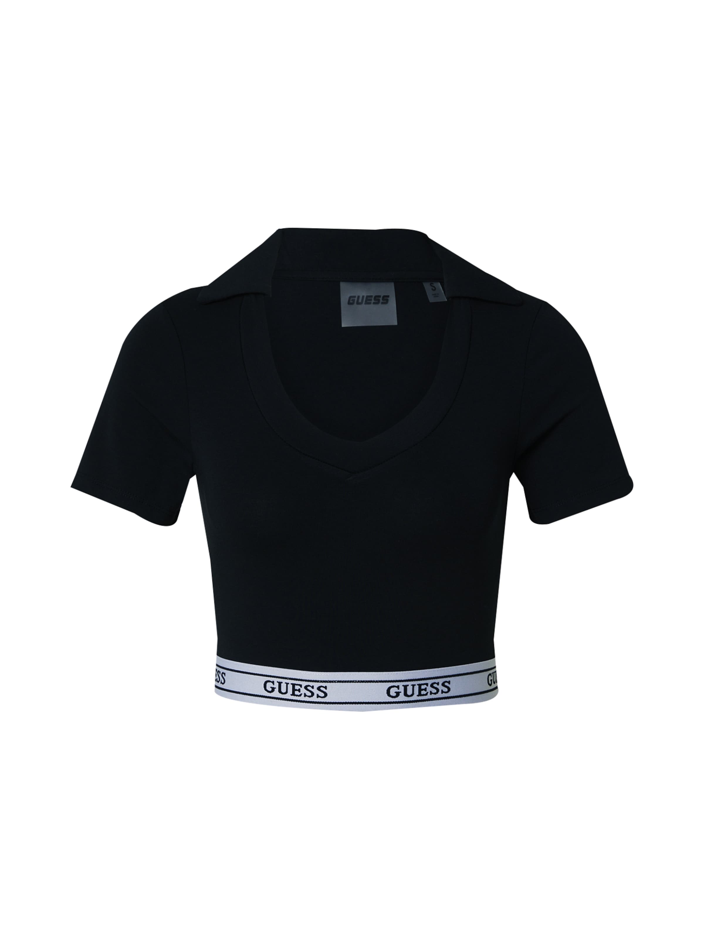 GUESS - Camisa 'NEW ALINE' em preto: frente