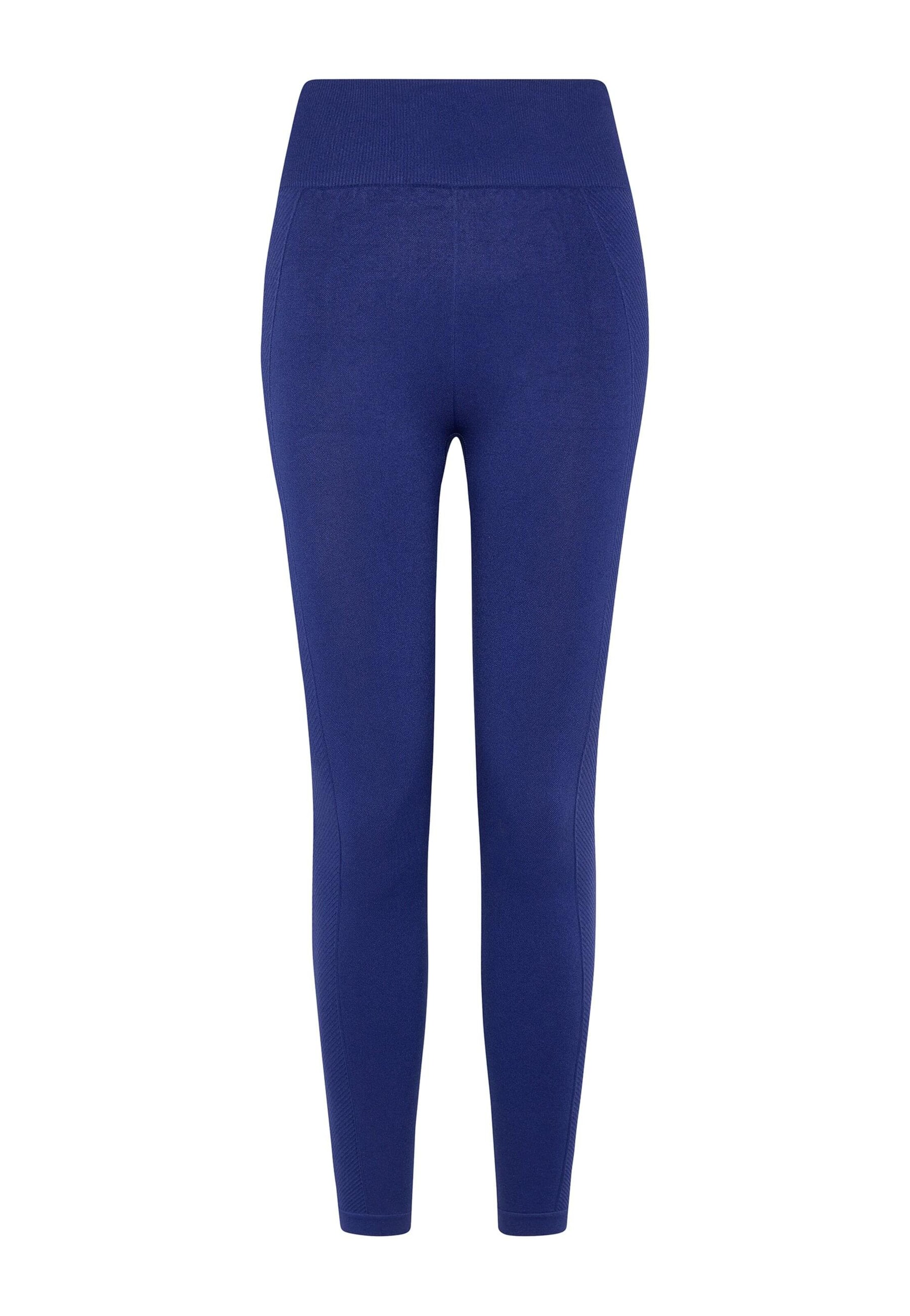 Born Living Yoga Skinny Leggings 'Zina' in Blau: Vorderseite
