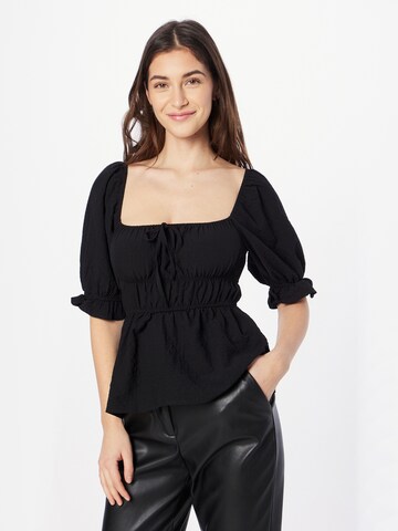 Dorothy Perkins Bluse in Schwarz: Vorderseite