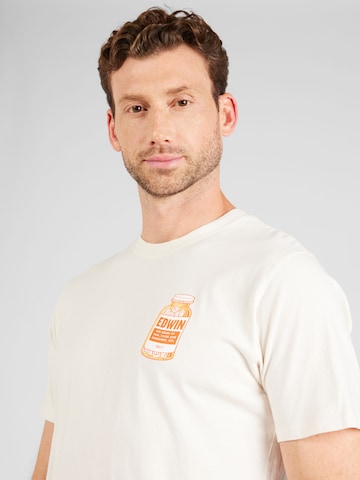 EDWIN Тениска в бяло