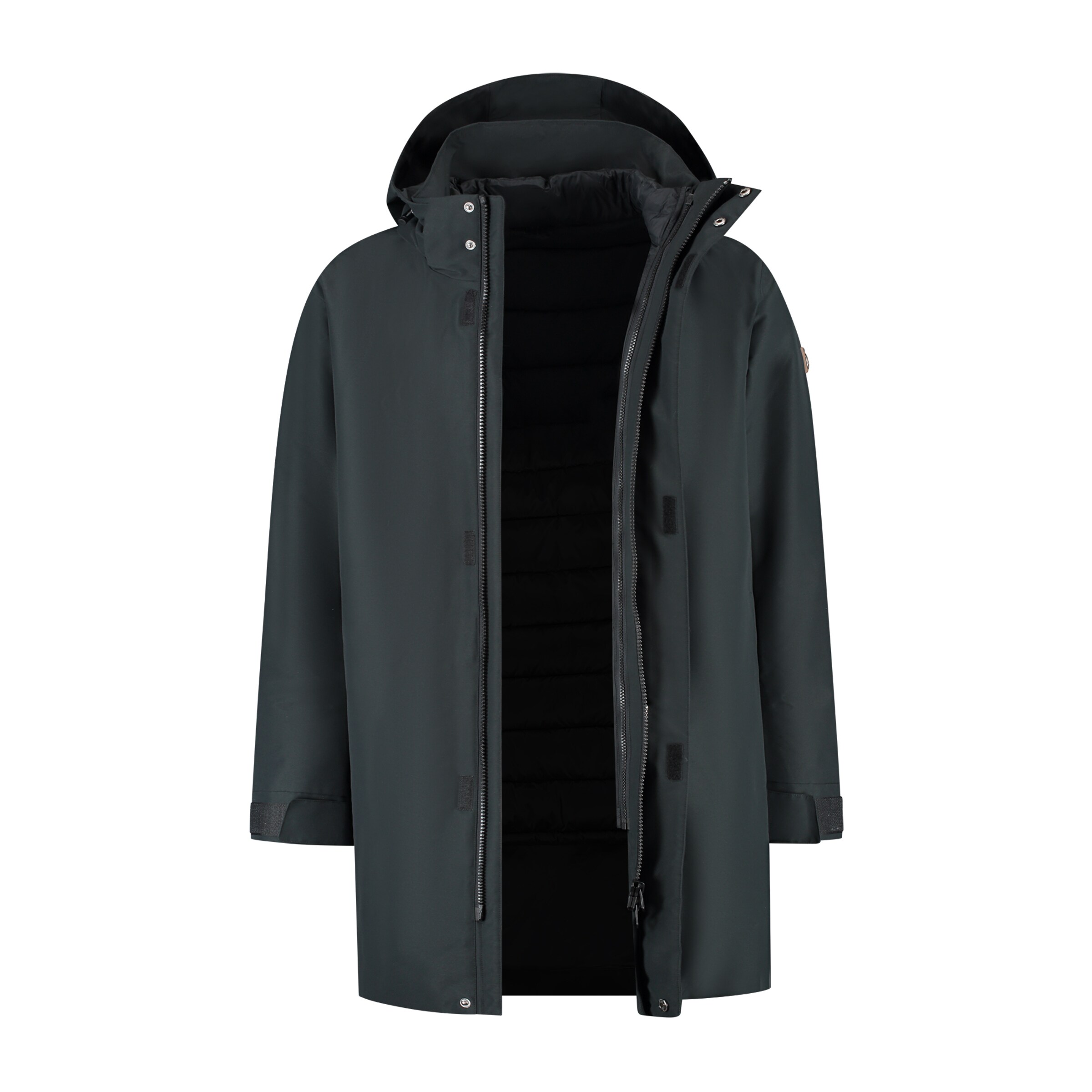 Travelin Outdoorjas 'Hoyt' in Zwart