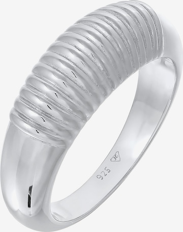 Bague ELLI PREMIUM en argent : devant