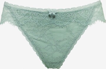 SugarShape Thong 'Emilia' in Green: front