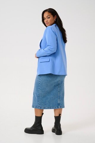 Blazer 'Sakira' KAFFE CURVE en bleu