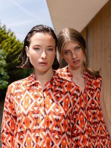 Abito estivo 'BEACHWEAR AZTEC' di Pink Label in arancione