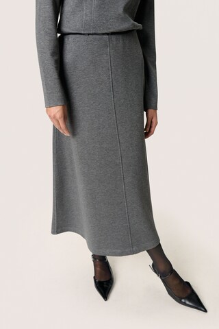 SOAKED IN LUXURY Skirt 'SLMarigold' in Grey