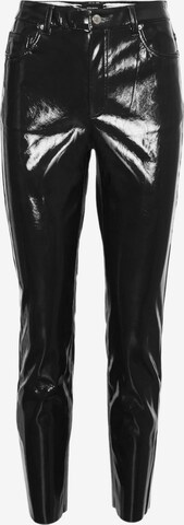 VERO MODA Slimfit Broek 'Brenda' in Zwart: voorkant