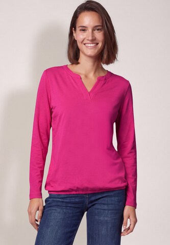 T-shirt CECIL en rose : devant