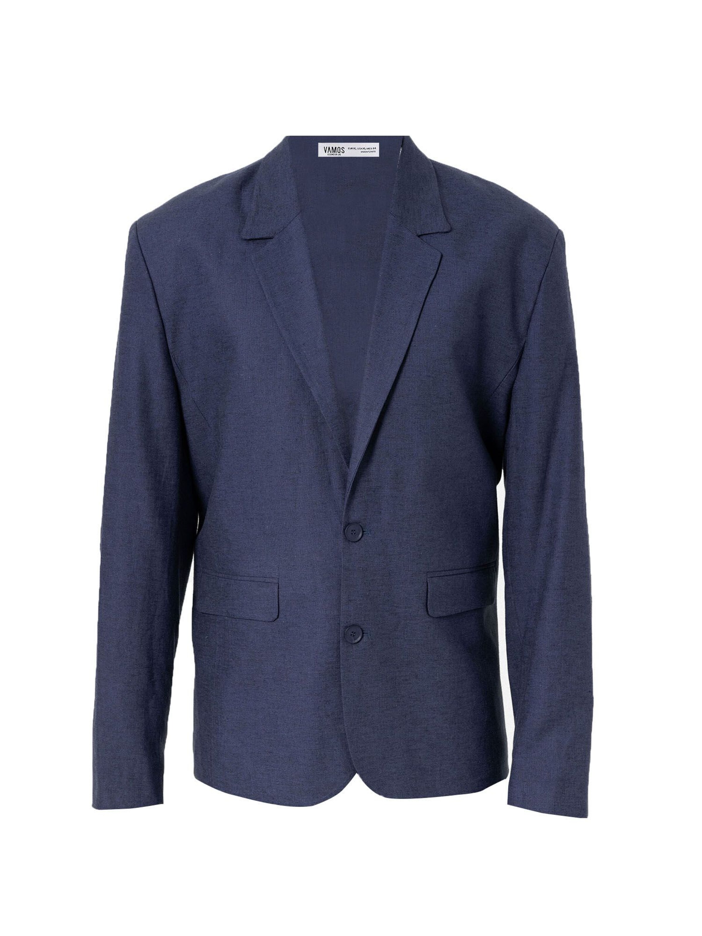 VAMOS CLO Regularny krój Pintsak w kolorze niebieski: przód