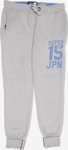 Superdry Pants in L in Grey: front