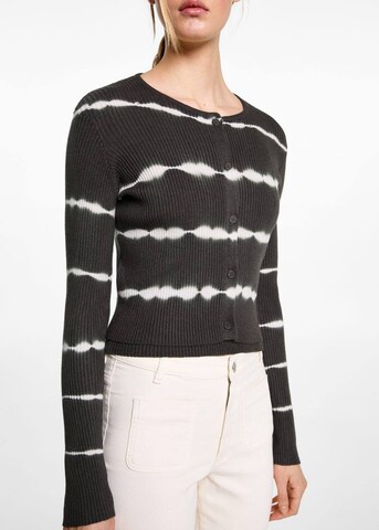 MANGO TEEN Knit Cardigan 'Sunnuyc' in Grey